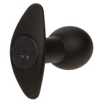 CALEXOTICS - ROCK BOTTOM ANAL PLUG 10 WIBRACJI SILIKON CZARNY